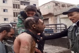 شابٌ يحرقُ نفسَه احتجاجاً على انتهاكاتِ الميليشياتِ الإيرانيةِ بريفِ ديرِ الزورِ.